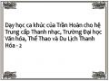 Dạy học ca khúc của Trần Hoàn cho hệ Trung cấp Thanh nhạc, Trường Đại học Văn hóa, Thể Thao và Du Lịch Thanh Hóa - 2
