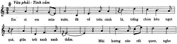 PL1 1 14 116 Bài hát được viết ở hình thức ba đoạn đơn a b c mỗi 7