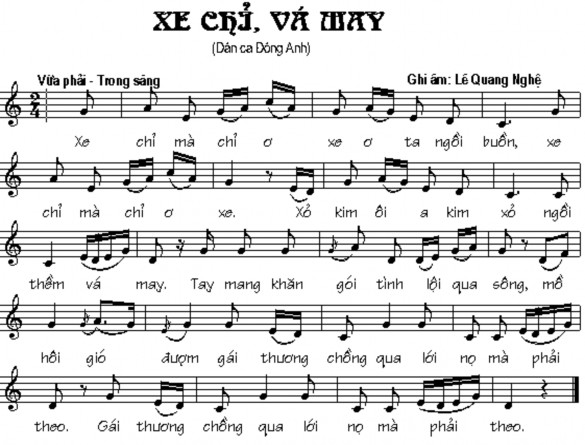 Bài số 10 1 2 Các bài hát trong Trò Tiên Cuội Bài số 1 Bài số 2 Bài số 2