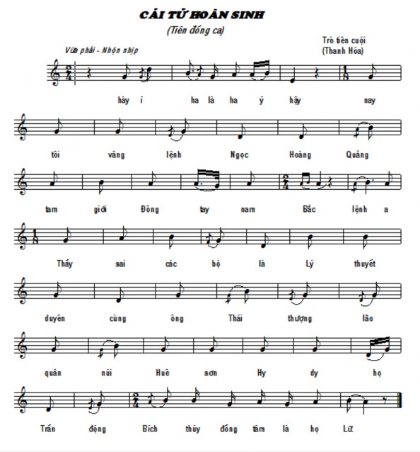 Bài số 10 CẢI TỬ HOÀN SINH C Bài số 11 Phụ lục II MỘT SỐ HÌNH ẢNH Múa 5