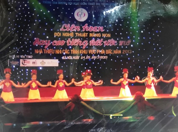 Hoan đội nghệ thuật măng non tại nhà văn hoá thiếu thi Thành phố Thanh hoá 9