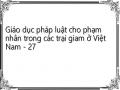 Giáo dục pháp luật cho phạm nhân trong các trại giam ở Việt Nam - 27
