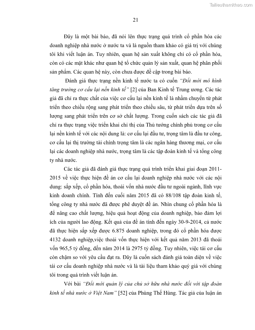 Luận án tiến sĩ Chủ nghĩa duy vật biện chứng và chủ nghĩa duy vật lịch sử Về sự biến đổi của quan hệ sản xuất xã hội chủ nghĩa trong thời kỳ đổi mới ở Việt Nam - 3 Trang 27