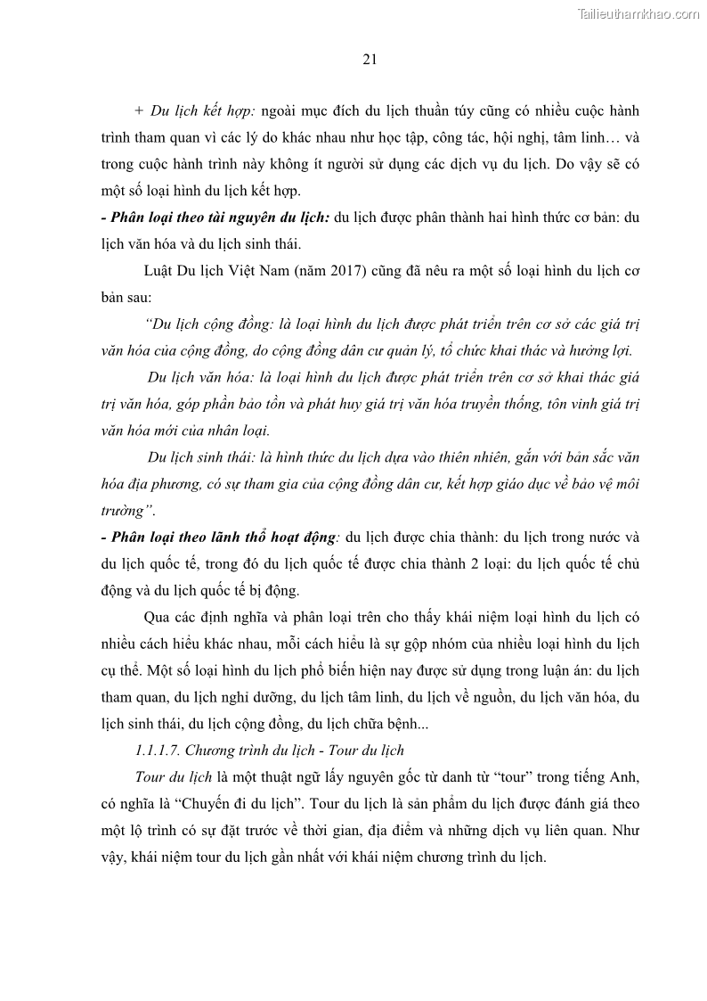 Luận án tiến sĩ địa lý học Phát triển du lịch tỉnh Tây Ninh thời kì hội nhập - 3 Trang 32