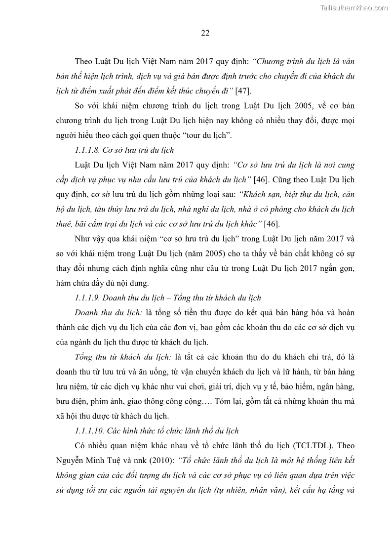 Luận án tiến sĩ địa lý học Phát triển du lịch tỉnh Tây Ninh thời kì hội nhập - 3 Trang 33