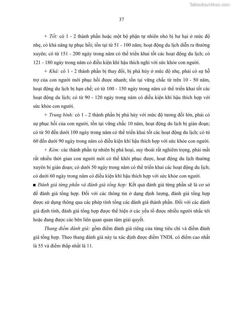 Luận án tiến sĩ địa lý học Phát triển du lịch tỉnh Tây Ninh thời kì hội nhập - 4 Trang 48