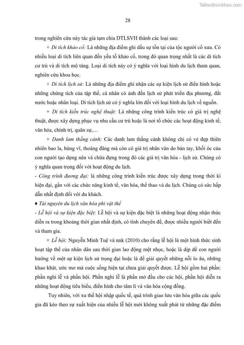 Luận án tiến sĩ địa lý học Phát triển du lịch tỉnh Tây Ninh thời kì hội nhập - 4 Trang 39