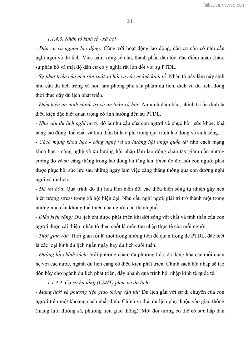 Luận án tiến sĩ địa lý học Phát triển du lịch tỉnh Tây Ninh thời kì hội nhập - 4 Trang 42