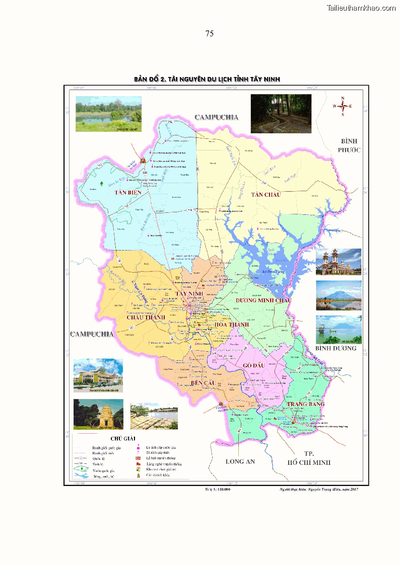 Luận án tiến sĩ địa lý học Phát triển du lịch tỉnh Tây Ninh thời kì hội nhập - 8 Trang 86