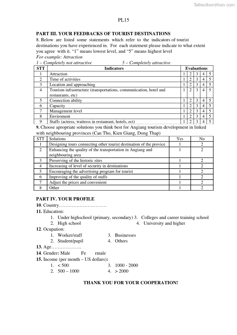 Luận án tiến sĩ địa lý Phát triển du lịch tỉnh An Giang trong liên kết Vùng phụ cận - 19 Trang 221