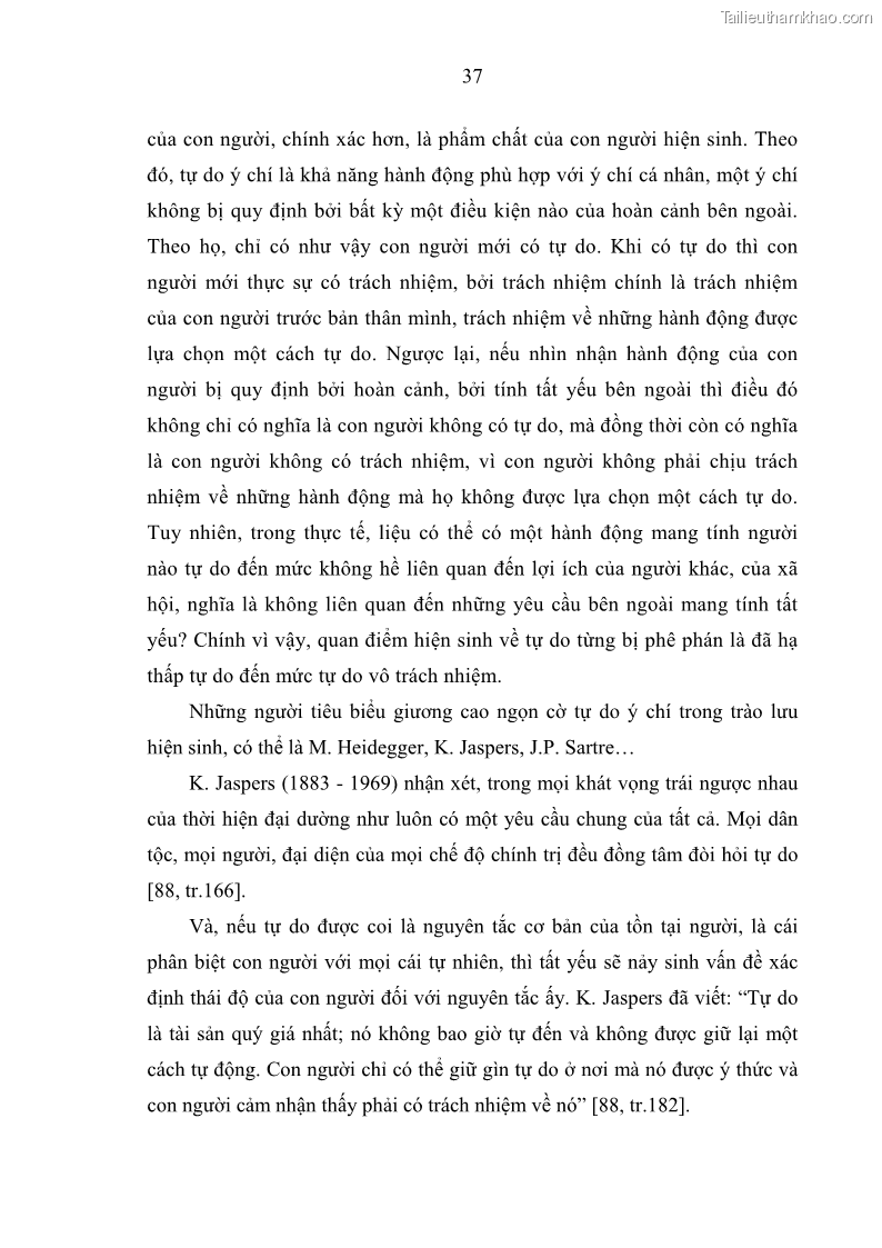 Luận án tiến sĩ Vấn đề tự do và trách nhiệm đạo đức trong hoạt động khoa học, công nghệ và bài học đối với Việt Nam hiện nay - 4 Trang 42
