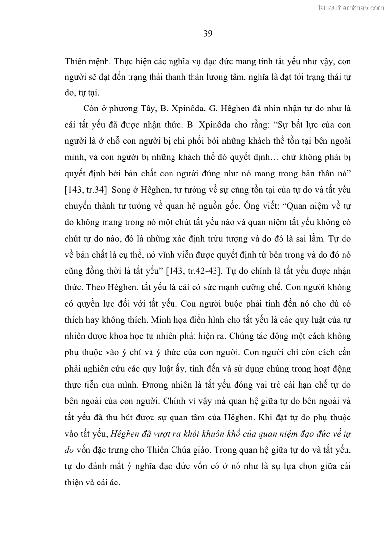 Luận án tiến sĩ Vấn đề tự do và trách nhiệm đạo đức trong hoạt động khoa học, công nghệ và bài học đối với Việt Nam hiện nay - 4 Trang 44