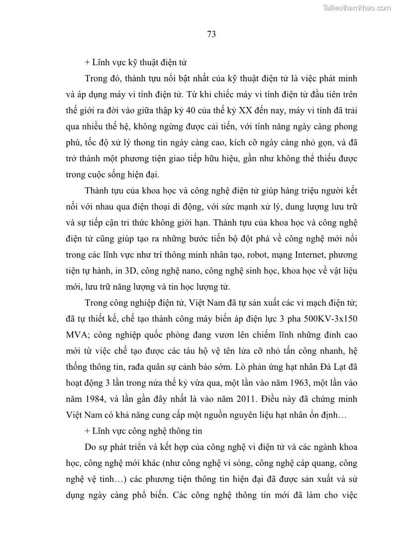 Luận án tiến sĩ Vấn đề tự do và trách nhiệm đạo đức trong hoạt động khoa học, công nghệ và bài học đối với Việt Nam hiện nay - 7 Trang 78