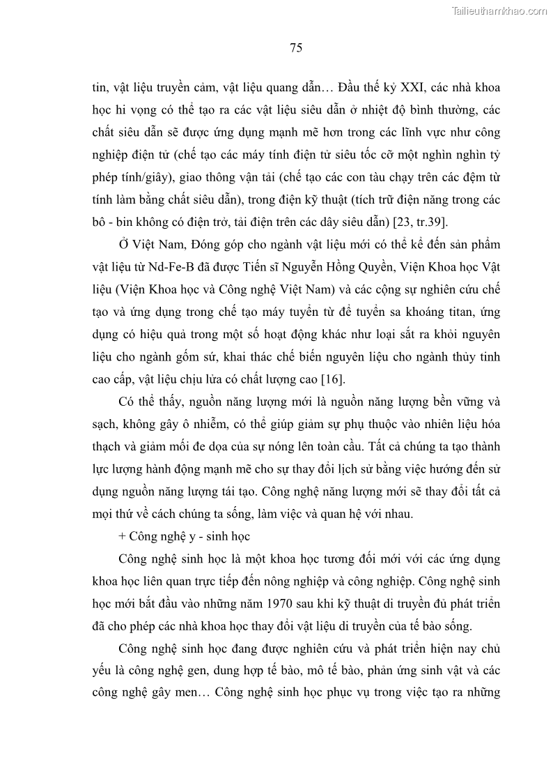 Luận án tiến sĩ Vấn đề tự do và trách nhiệm đạo đức trong hoạt động khoa học, công nghệ và bài học đối với Việt Nam hiện nay - 7 Trang 80