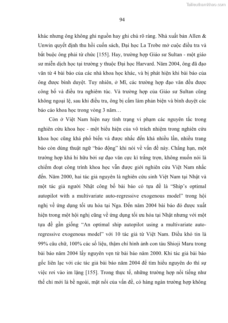 Luận án tiến sĩ Vấn đề tự do và trách nhiệm đạo đức trong hoạt động khoa học, công nghệ và bài học đối với Việt Nam hiện nay - 9 Trang 99