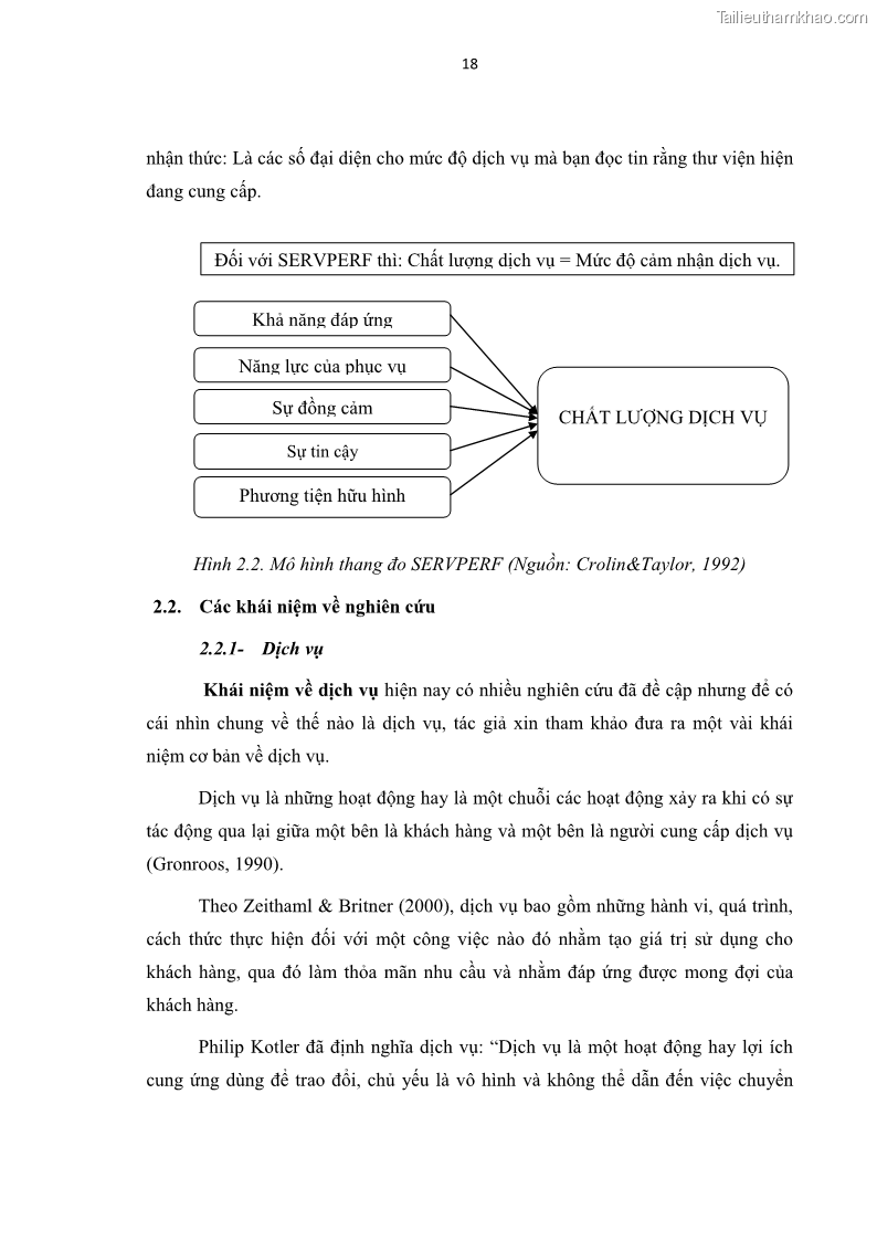 Luận văn thạc sĩ Đánh giá sự hài lòng của du khách đối với chất lượng dịch vụ du lịch tại thành phố Nha Trang - 3 Trang 30