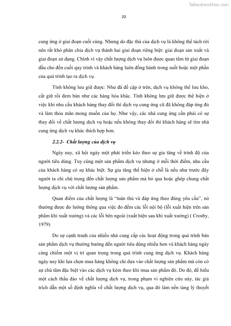 Luận văn thạc sĩ Đánh giá sự hài lòng của du khách đối với chất lượng dịch vụ du lịch tại thành phố Nha Trang - 3 Trang 32