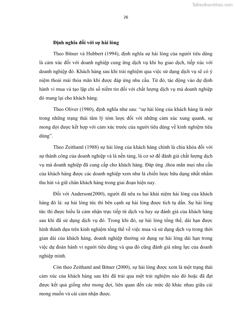 Luận văn thạc sĩ Đánh giá sự hài lòng của du khách đối với chất lượng dịch vụ du lịch tại thành phố Nha Trang - 4 Trang 38