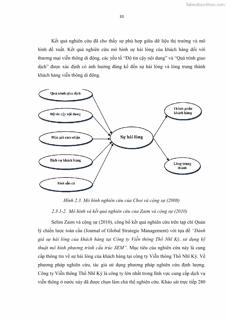 Luận văn thạc sĩ Đánh giá sự hài lòng của du khách đối với chất lượng dịch vụ du lịch tại thành phố Nha Trang - 4 Trang 45