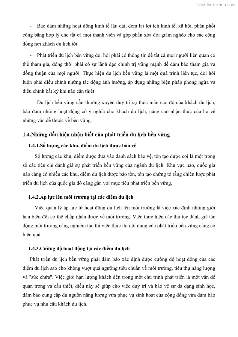 Luận văn thạc sĩ địa lý học Phát triển các loại hình du lịch huyện đảo Phú Quốc tỉnh Kiên Giang theo hướng bền vững - 3 Trang 27