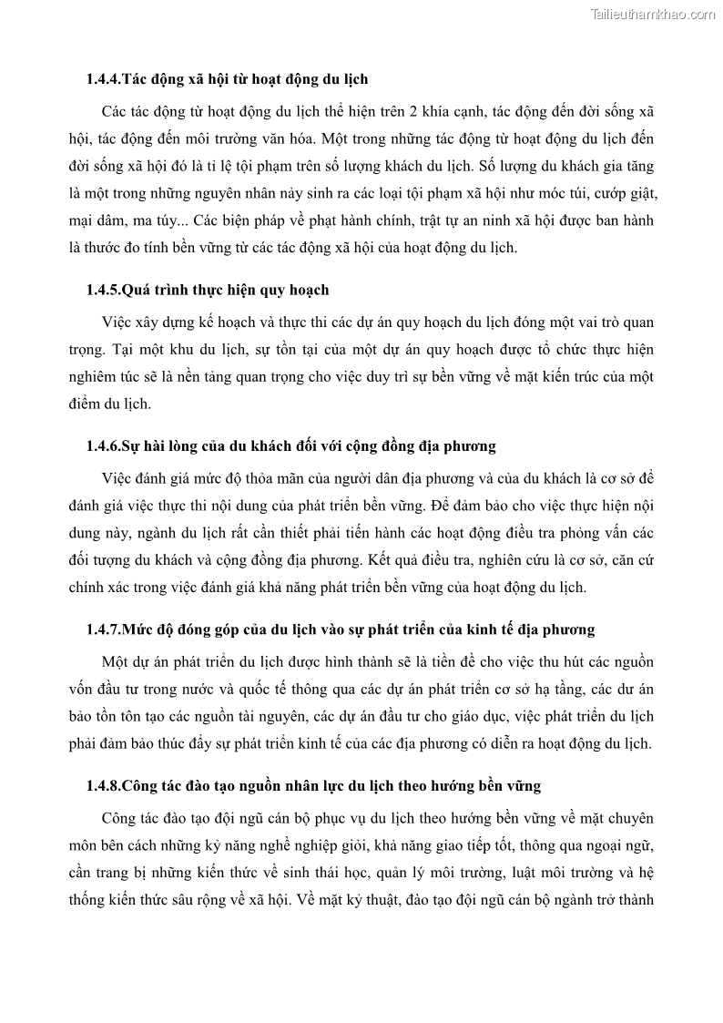 Luận văn thạc sĩ địa lý học Phát triển các loại hình du lịch huyện đảo Phú Quốc tỉnh Kiên Giang theo hướng bền vững - 3 Trang 28