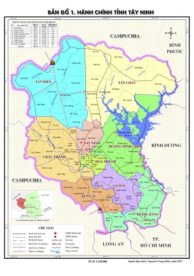 Tây Ninh lại là tỉnh thuộc Vùng kinh tế trọng điểm phía Nam vùng kinh tế năng 1