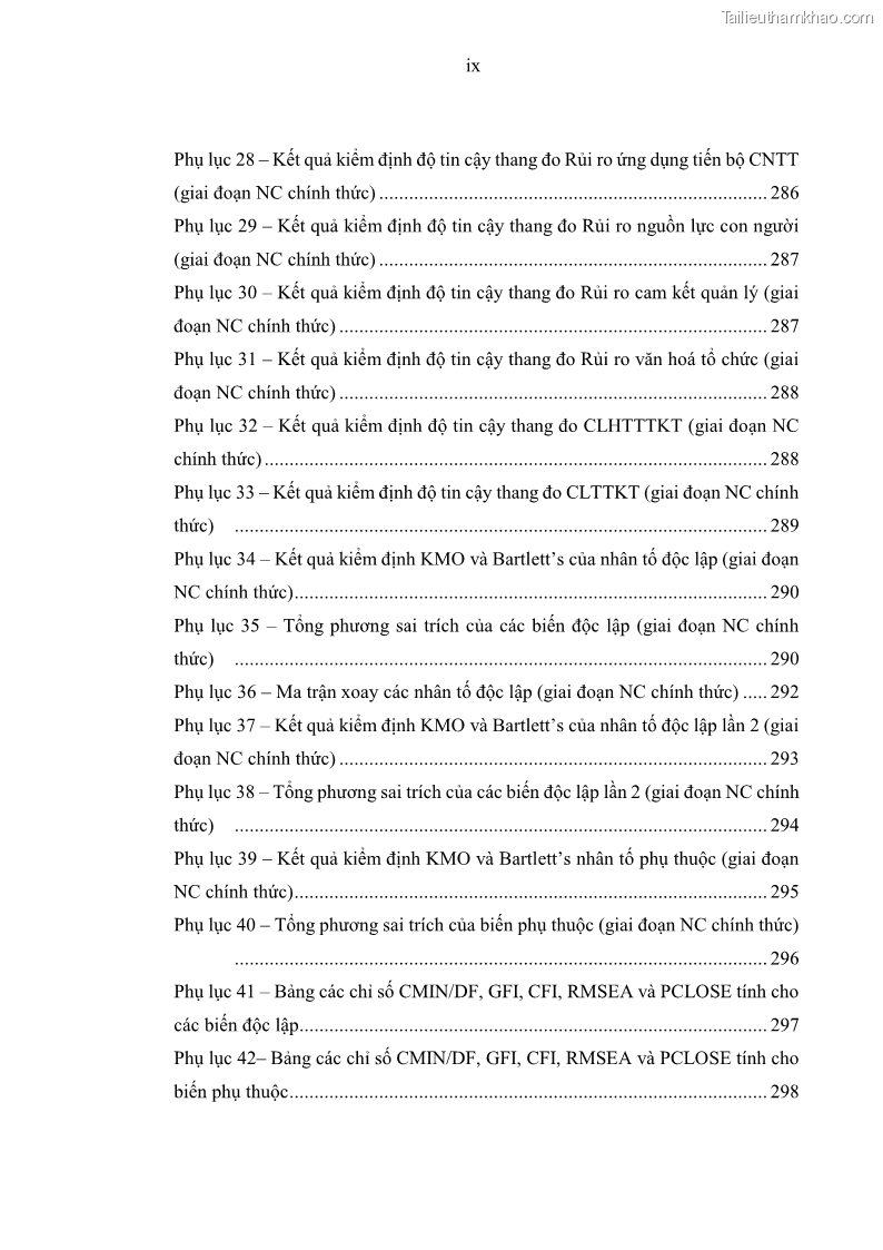 Luận án tiến sĩ kinh tế Ảnh hưởng của rủi ro công nghệ thông tin đến chất lượng thông tin kế toán trong các doanh nghiệp tại Việt Nam - 1 Trang 11