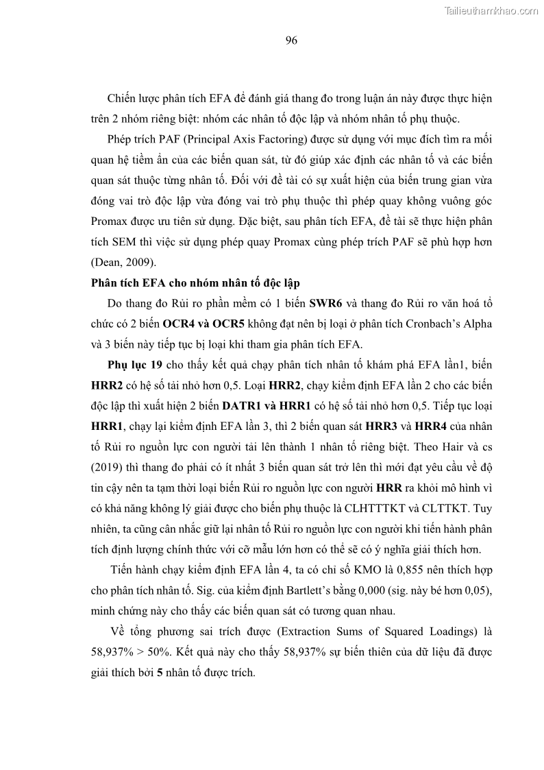 Luận án tiến sĩ kinh tế Ảnh hưởng của rủi ro công nghệ thông tin đến chất lượng thông tin kế toán trong các doanh nghiệp tại Việt Nam - 10 Trang 114