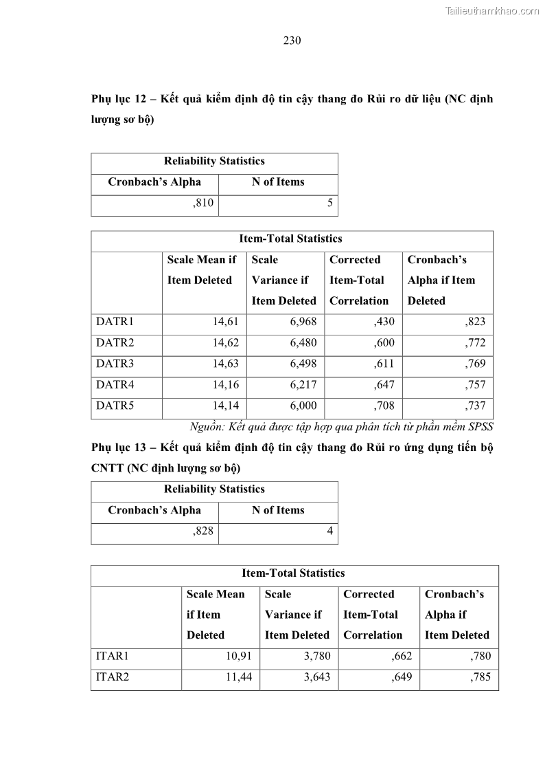 Luận án tiến sĩ kinh tế Ảnh hưởng của rủi ro công nghệ thông tin đến chất lượng thông tin kế toán trong các doanh nghiệp tại Việt Nam - 21 Trang 248