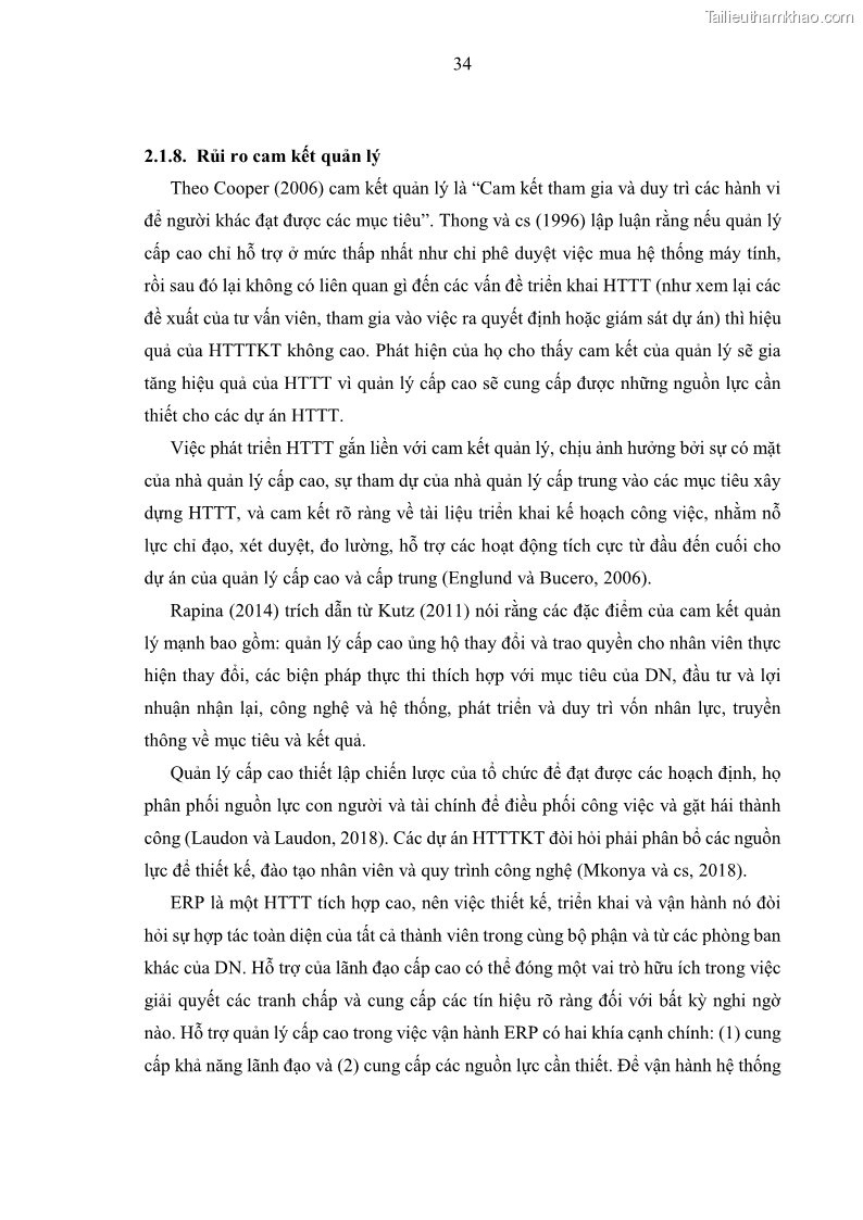 Luận án tiến sĩ kinh tế Ảnh hưởng của rủi ro công nghệ thông tin đến chất lượng thông tin kế toán trong các doanh nghiệp tại Việt Nam - 5 Trang 52