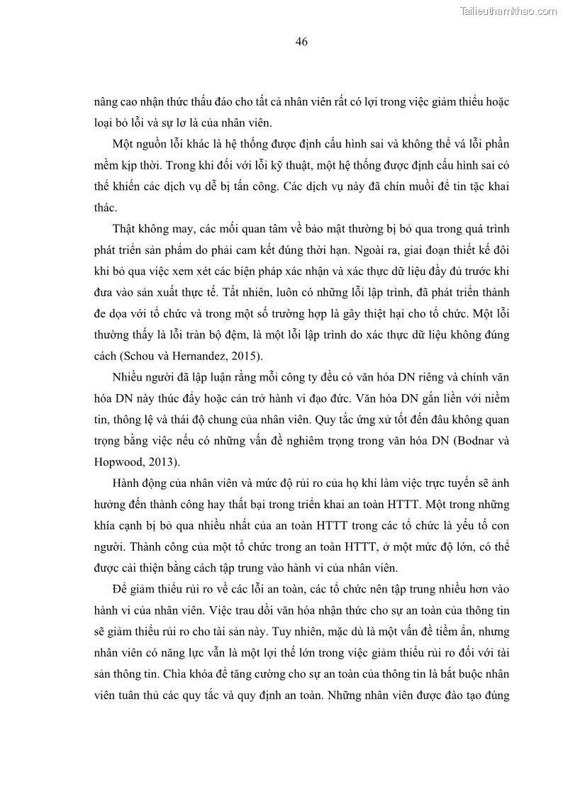 Luận án tiến sĩ kinh tế Ảnh hưởng của rủi ro công nghệ thông tin đến chất lượng thông tin kế toán trong các doanh nghiệp tại Việt Nam - 6 Trang 64