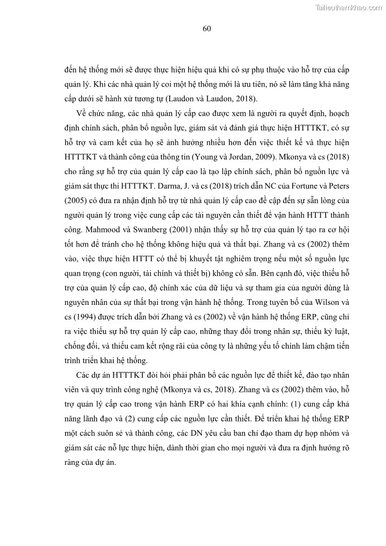 Luận án tiến sĩ kinh tế Ảnh hưởng của rủi ro công nghệ thông tin đến chất lượng thông tin kế toán trong các doanh nghiệp tại Việt Nam - 7 Trang 78
