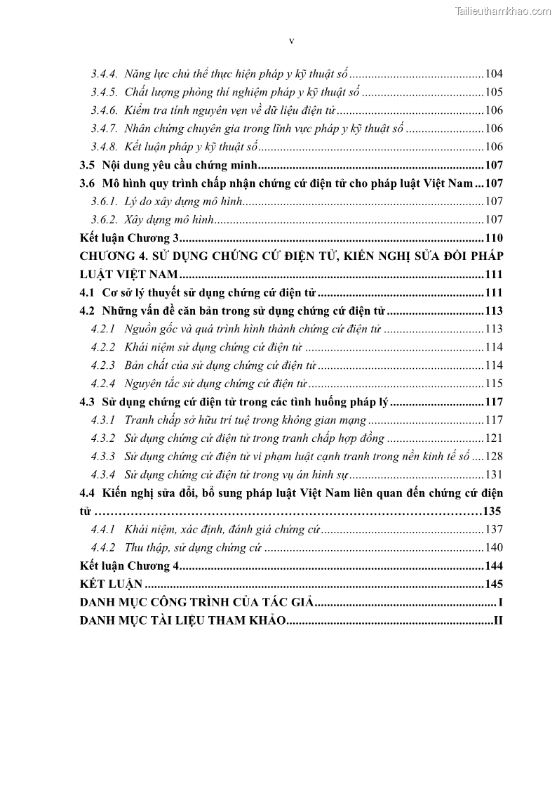 Luận án tiến sĩ luật Pháp luật Việt Nam về chứng cứ điện tử - 1 Trang 6