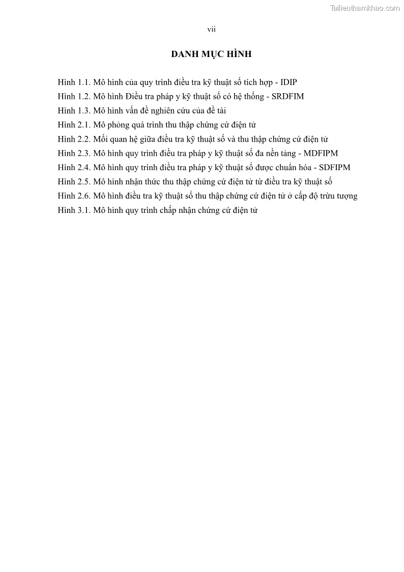 Luận án tiến sĩ luật Pháp luật Việt Nam về chứng cứ điện tử - 1 Trang 8