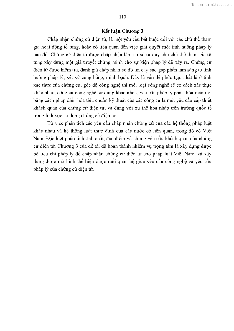 Luận án tiến sĩ luật Pháp luật Việt Nam về chứng cứ điện tử - 10 Trang 120