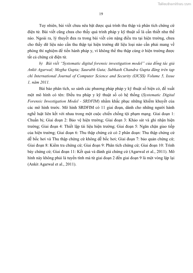 Luận án tiến sĩ luật Pháp luật Việt Nam về chứng cứ điện tử - 3 Trang 29