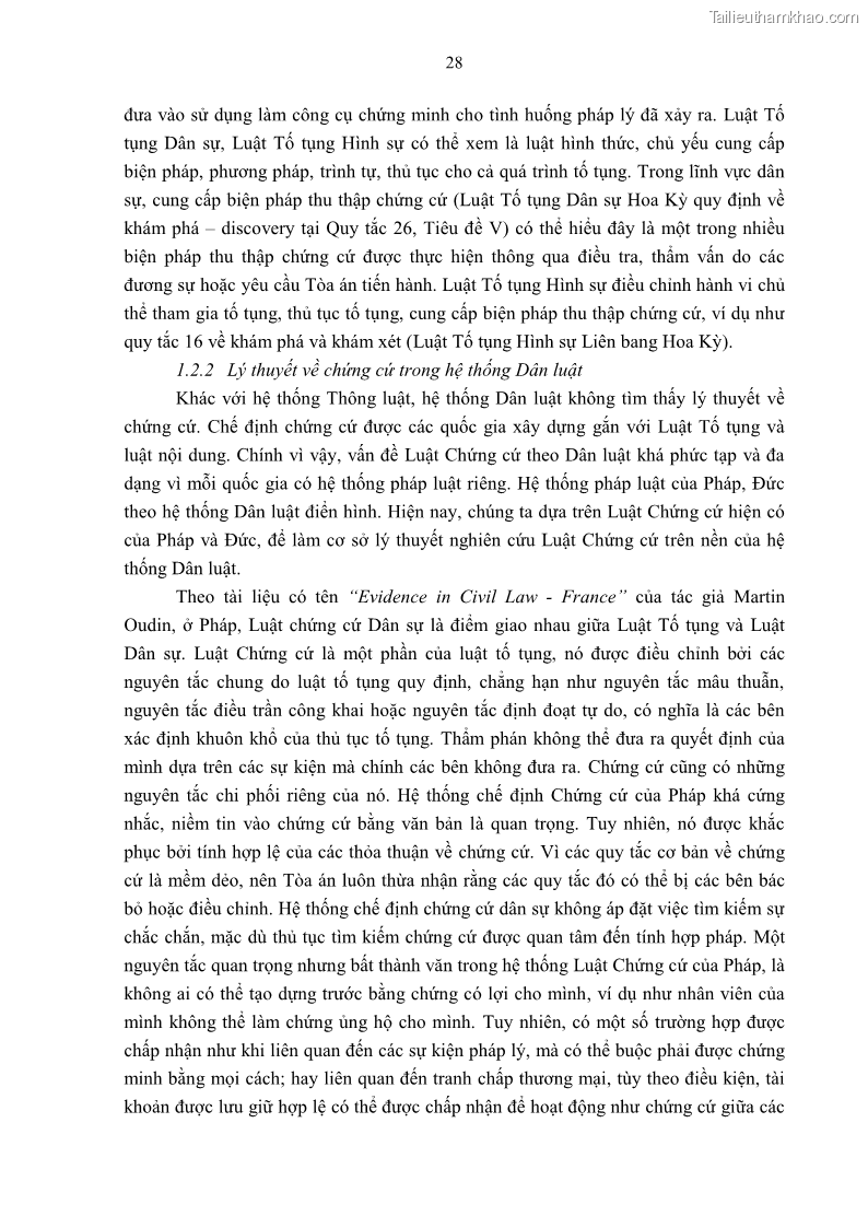 Luận án tiến sĩ luật Pháp luật Việt Nam về chứng cứ điện tử - 4 Trang 38