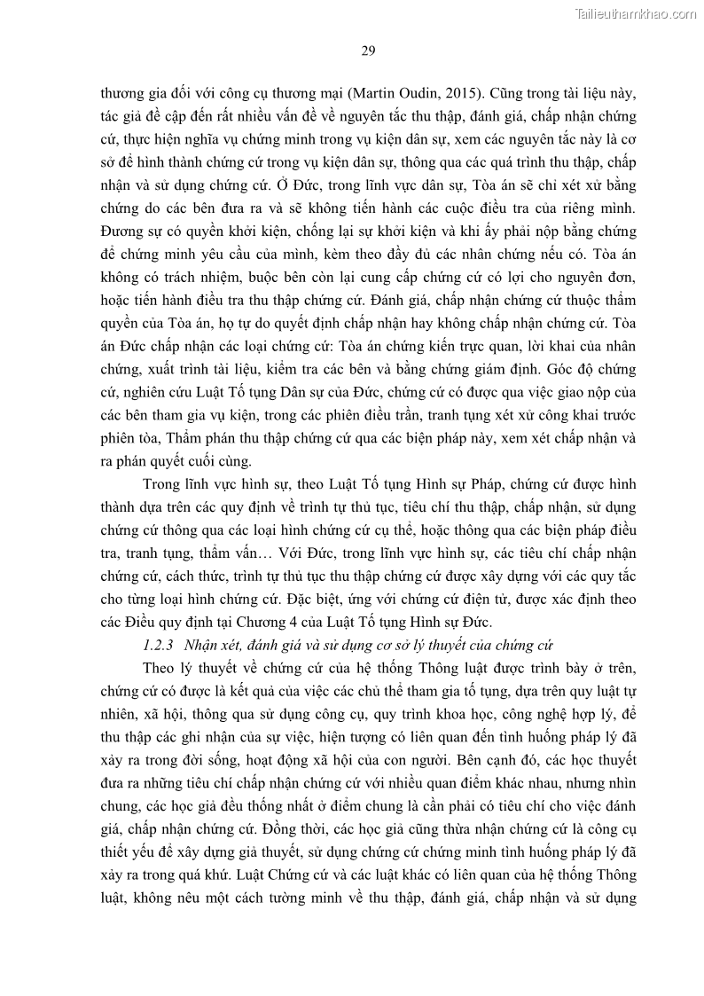 Luận án tiến sĩ luật Pháp luật Việt Nam về chứng cứ điện tử - 4 Trang 39