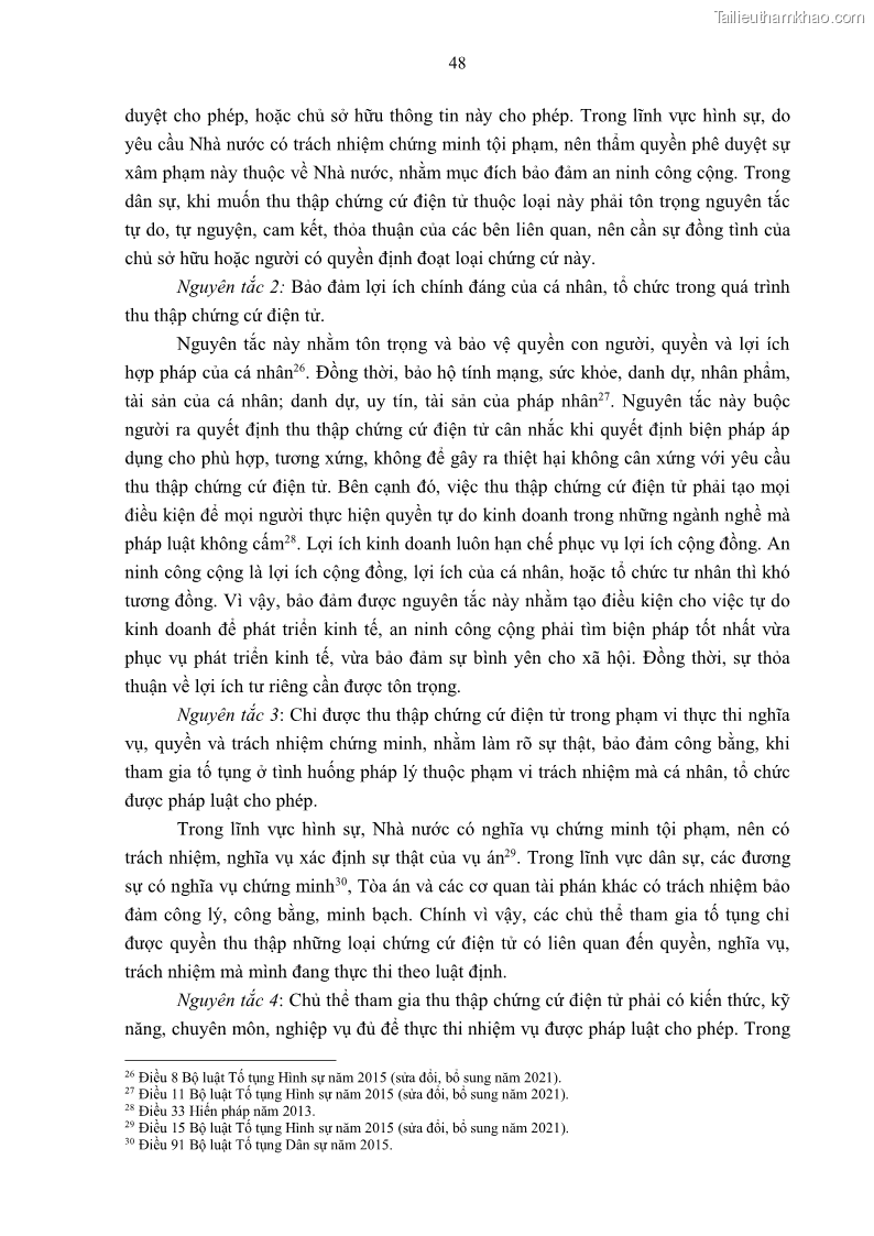 Luận án tiến sĩ luật Pháp luật Việt Nam về chứng cứ điện tử - 5 Trang 58