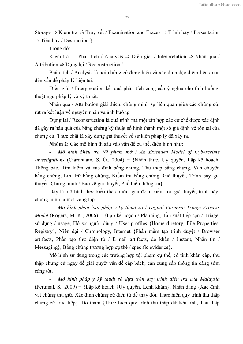 Luận án tiến sĩ luật Pháp luật Việt Nam về chứng cứ điện tử - 7 Trang 83