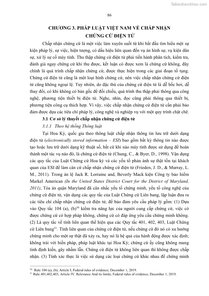 Luận án tiến sĩ luật Pháp luật Việt Nam về chứng cứ điện tử - 8 Trang 96