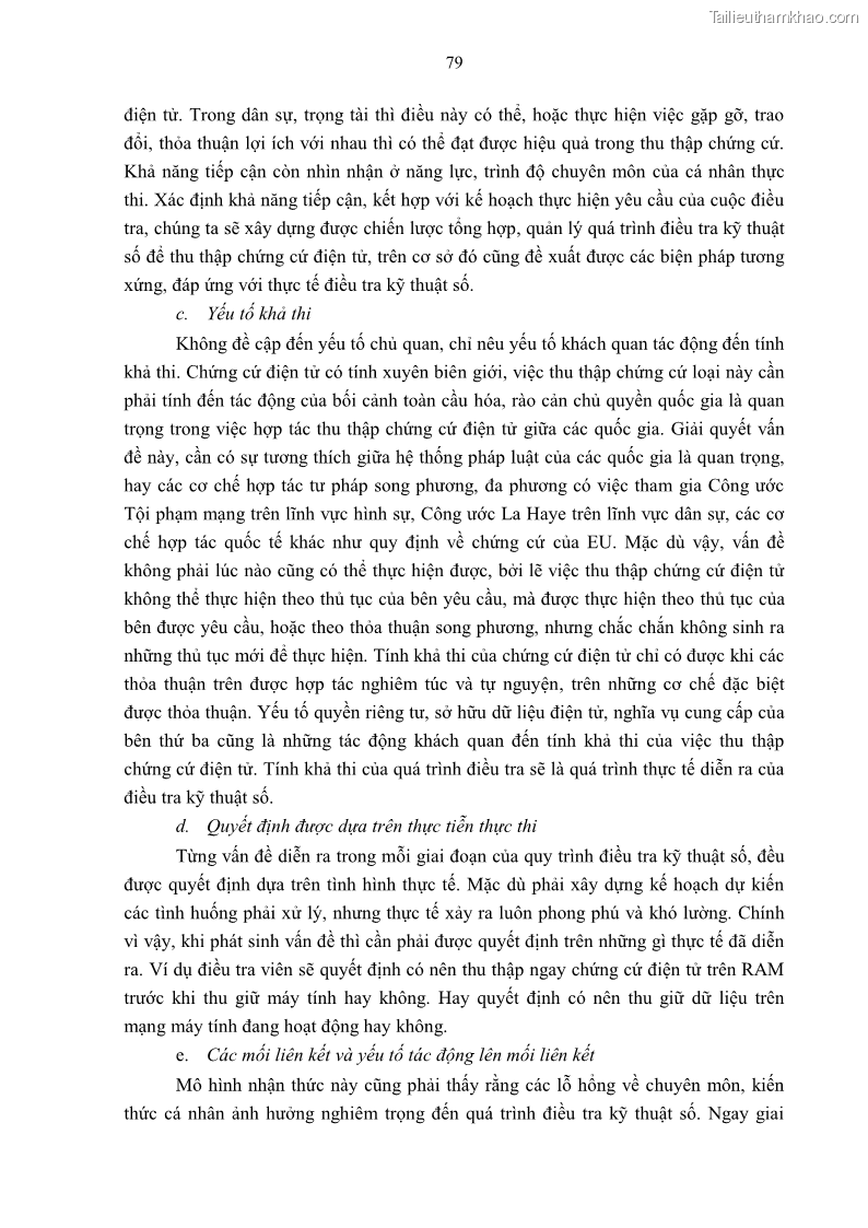 Luận án tiến sĩ luật Pháp luật Việt Nam về chứng cứ điện tử - 8 Trang 89