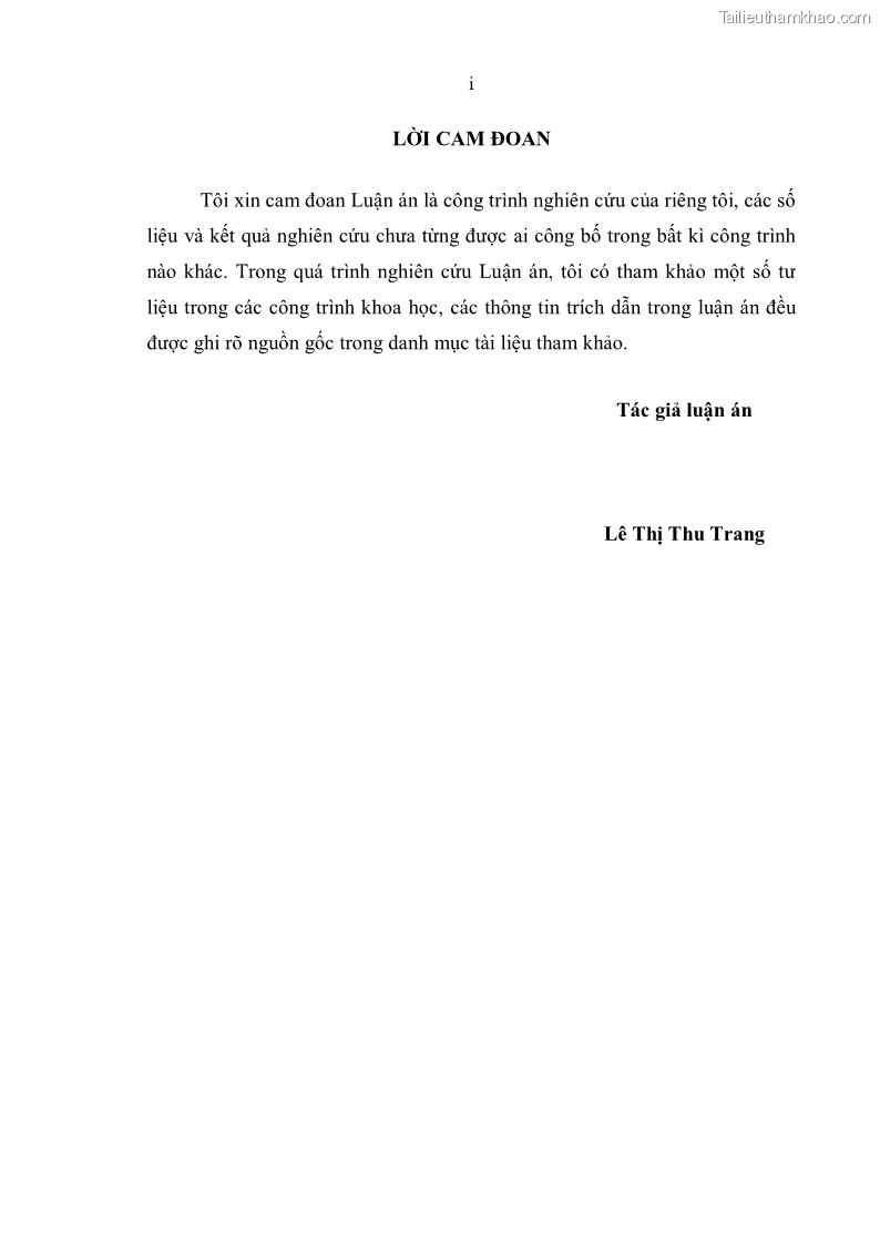 Luận án tiến sĩ quản lý giáo dục Quản lý giáo dục y đức cho sinh viên ngành điều dưỡng trong các trường cao đẳng y tế - 1 Trang 3