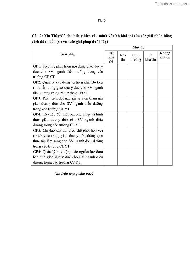 Luận án tiến sĩ quản lý giáo dục Quản lý giáo dục y đức cho sinh viên ngành điều dưỡng trong các trường cao đẳng y tế - 20 Trang 230