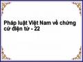 Pháp luật Việt Nam về chứng cứ điện tử - 22