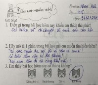 Phiếu HS Phan Hoà My qua một số buổi học Em hãy giúp GV trên thực hiện các yêu 4