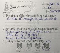 Phiếu HS Phan Hoà My qua một số buổi học Em hãy giúp GV trên thực hiện các yêu 4