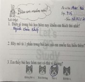 Phiếu HS Phan Hoà My qua một số buổi học Em hãy giúp GV trên thực hiện các yêu 6