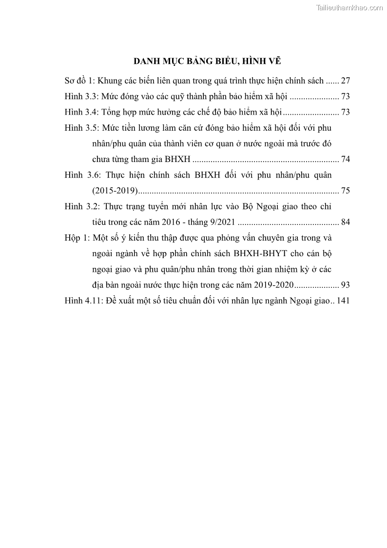 Luận án tiến sĩ chính sách công Thực hiện chính sách phát triển nhân lực ngành Ngoại giao ở Việt Nam hiện nay - 1 Trang 9