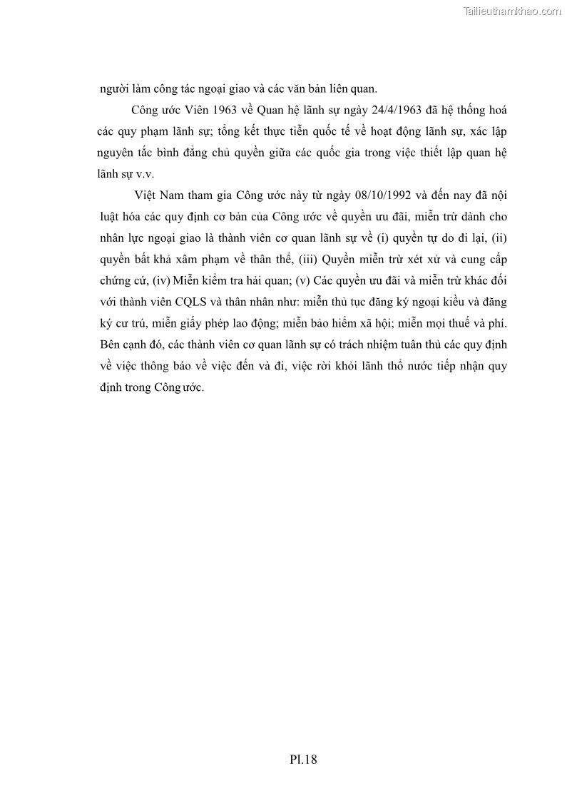 Luận án tiến sĩ chính sách công Thực hiện chính sách phát triển nhân lực ngành Ngoại giao ở Việt Nam hiện nay - 17 Trang 203